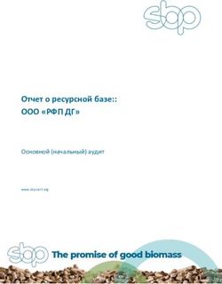 Отчет о ресурсной базе:: ООО "РФП ДГ" Основной (начальный) аудит - SCS Global ...