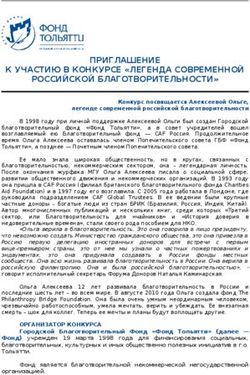 ПРИГЛАШЕНИЕ К УЧАСТИЮ В КОНКУРСЕ "ЛЕГЕНДА СОВРЕМЕННОЙ РОССИЙСКОЙ БЛАГОТВОРИТЕЛЬНОСТИ"