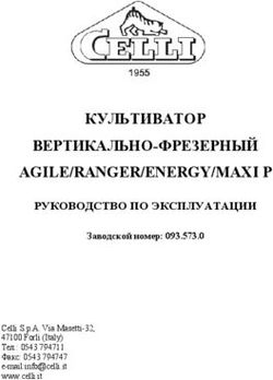 КУЛЬТИВАТОР ВЕРТИКАЛЬНО-ФРЕЗЕРНЫЙ AGILE/RANGER/ENERGY/MAXI P - РУКОВОДСТВО ПО ЭКСПЛУАТАЦИИ