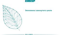 Экономика замкнутого цикла - ООО "СИБУР"