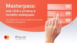 Masterpass: one click к успеху в онлайн-комерции - Как предлагать клиенту новый UX в оплатах и повысить конверсию?