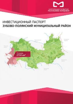 ИНВЕСТИЦИОННЫЙ ПАСПОРТ ЗУБОВО-ПОЛЯНСКИЙ МУНИЦИПАЛЬНЫЙ РАЙОН - 2710 км2 Площадь - Инвестиционный портал ...