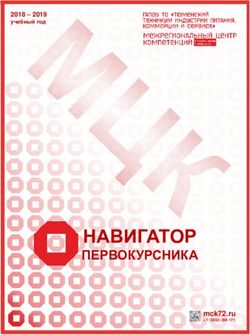 НАВИГАТОР ПЕРВОКУРСНИКА 2018 - 2019 учебный год - Тюменский техникум индустрии ...