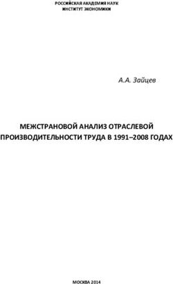 МЕЖСТРАНОВОЙ АНАЛИЗ ОТРАСЛЕВОЙ ПРОИЗВОДИТЕЛЬНОСТИ ТРУДА В 1991-2008 ГОДАХ - А.А. Зайцев