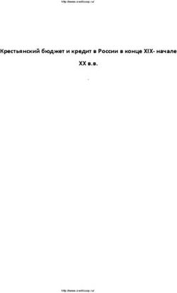 Крестьянский бюджет и кредит в России в конце XIX-начале XX в.в.