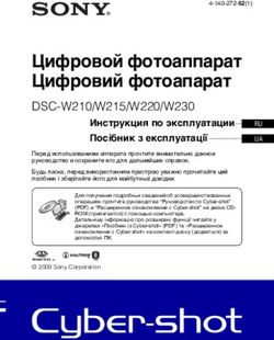 Цифровой фотоаппарат Цифровий фотоапарат - DSC-W210/W215/W220/W230