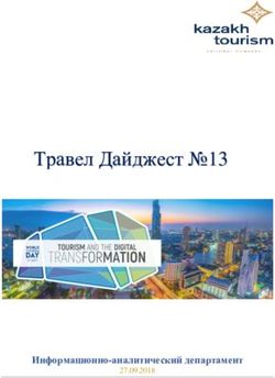 Травел Дайджест 13 - Информационно-аналитический департамент 27.09.2018 - Kazakh Tourism