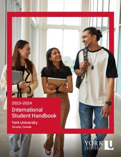 International Student Handbook 2023-2024 - York University Toronto, Canada