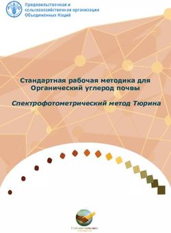 Стандартная рабочая методика для Органический углерод почвы - Спектрофотометрический метод Тюрина