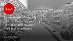 Размещение облигаций ООО "ВсеИнструменты.ру" на Московской бирже - Презентация для инвесторов Декабрь 2020