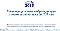 Концепция развития инфраструктуры Астраханской области до 2035 года - Министерство строительства и жилищно-коммунального хозяйства Астраханской ...
