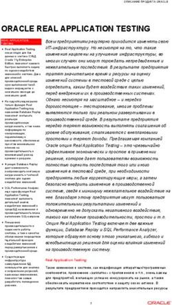 ORACLE REAL APPLICATION TESTING - REAL APPLICATION TESTING