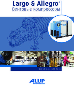 Largo & Allegro Винтовые компрессоры - LARGO & ALLEGRO 26 36