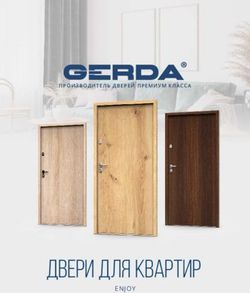 ДВЕРИ ДЛЯ КВАРТИР ENJOY - ПРОИЗВОДИТЕЛЬ ДВЕРЕЙ ПРЕМИУМ КЛАССА - Gerda