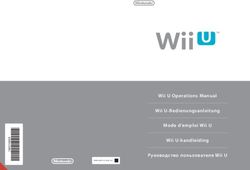 Wii U Operations Manual Wii U-Bedienungsanleitung Mode d'emploi Wii U Wii U-handleiding Руководство пользователя Wii U