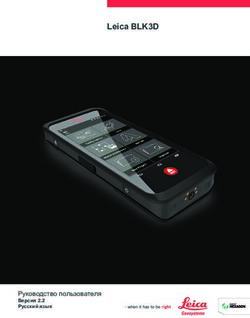 Leica BLK3D - Руководство пользователя Версия 2.2 Русский язык - Leica Geosystems