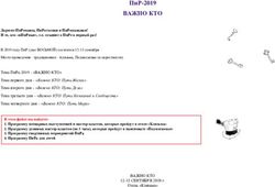 ВАЖНО КТО ПИР-2019 - ПИР - ПРАКТИКИ РАЗВИТИЯ