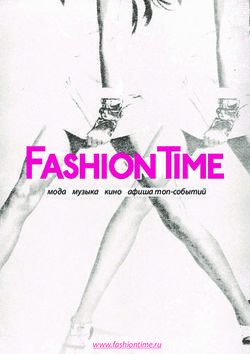 Мода музыка кино афишатоп-событий - www.fashiontime.ru