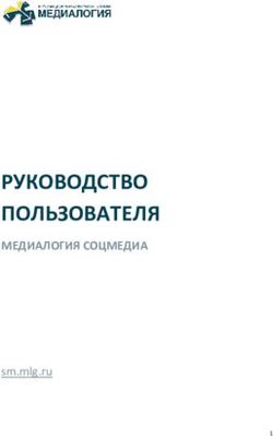 РУКОВОДСТВО ПОЛЬЗОВАТЕЛЯ - МЕДИАЛОГИЯ СОЦМЕДИА sm.mlg.ru - Медиалогия СоцМедиа