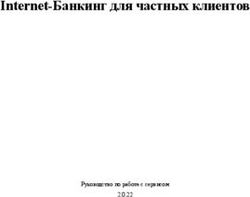 Internet-Банкинг для частных клиентов - Руководство по работе с сервисом 2.0.22