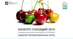КОНКУРС СУБСИДИЙ 2016 - ПОМОГАЕТ ПРОФЕССИОНАЛЬНО ЗРЕТЬ на поддержку проектов социально ориентированных (СО) НКО Москвы