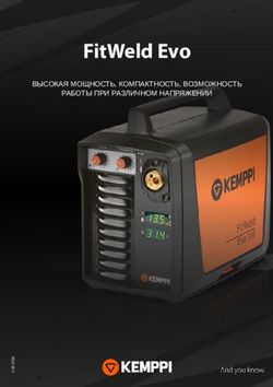 FitWeld Evo ВЫСОКАЯ МОЩНОСТЬ, КОМПАКТНОСТЬ, ВОЗМОЖНОСТЬ РАБОТЫ ПРИ РАЗЛИЧНОМ НАПРЯЖЕНИИ - Kemppi
