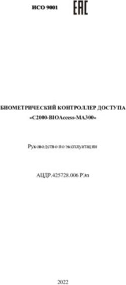 БИОМЕТРИЧЕСКИЙ КОНТРОЛЛЕР ДОСТУПА - "С2000-BIOAccess-MA300" Руководство по эксплуатации АЦДР.425728.006 РЭп 2022 - Болид