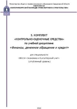 КОМПЛЕКТ "КОНТРОЛЬНО-ОЦЕНОЧНЫЕ СРЕДСТВА" - по учебной дисциплине
