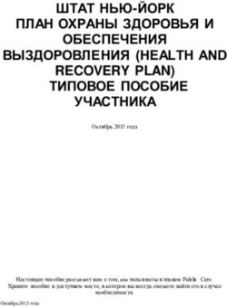 ШТАТ НЬЮ-ЙОРК ПЛАН ОХРАНЫ ЗДОРОВЬЯ И ОБЕСПЕЧЕНИЯ ВЫЗДОРОВЛЕНИЯ (HEALTH AND RECOVERY PLAN) - Fidelis Care