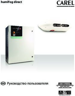 Руководство пользователя - humiFog direct - CAREL