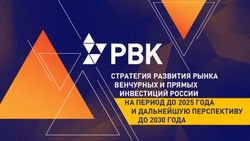 СТРАТЕГИЯ РАЗВИТИЯ РЫНКА ВЕНЧУРНЫХ И ПРЯМЫХ ИНВЕСТИЦИЙ РОССИИ НА ПЕРИОД ДО 2025 ГОДА И ДАЛЬНЕЙШУЮ ПЕРСПЕКТИВУ ДО 2030 ГОДА