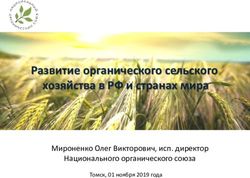 Развитие органического сельского хозяйства в РФ и странах мира - Мироненко Олег Викторович, исп. директор Национального органического союза