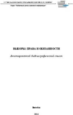ВЫБОРЫ: ПРАВА И ОБЯЗАННОСТИ - Аннотированный библиографический список Витебск 2014