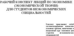 РАБОЧИЙ КОНСПЕКТ ЛЕКЦИЙ ПО ЭКОНОМИКЕ (ЭКОНОМИЧЕСКОЙ ТЕОРИИ) ДЛЯ СТУДЕНТОВ НЕЭКОНОМИЧЕСКИХ СПЕЦИАЛЬНОСТЕЙ