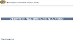 Эффективный государственный контроль и надзор